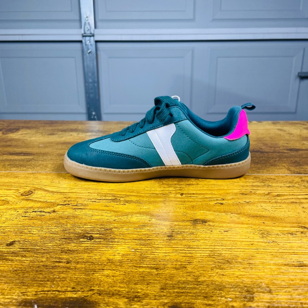 Wonder Nation Soccer Sneakers Kids 1 Green New Memory Foam WMGMWN44FM066